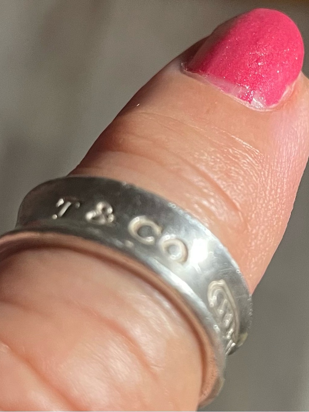 Tiffany & Co. Sterling Silver Ring